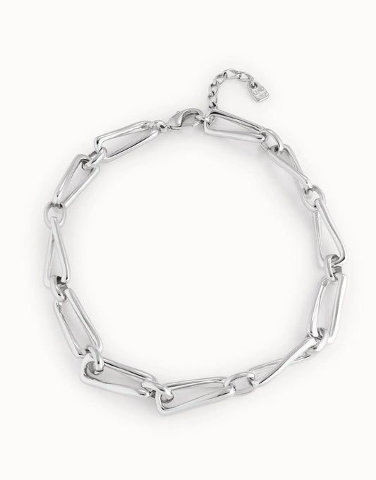 Chunky Link UNO de 50 Bracelet | Sterling Silver | Waterproof