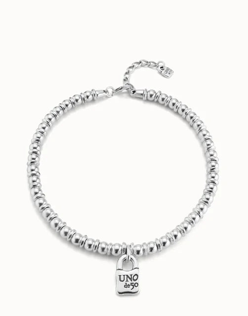 UNO de 50 Lustre Choker Necklace | 925 Sterling Silver