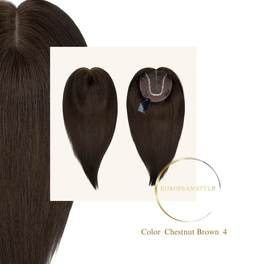 European-Chestnut Brown 4 Toppers