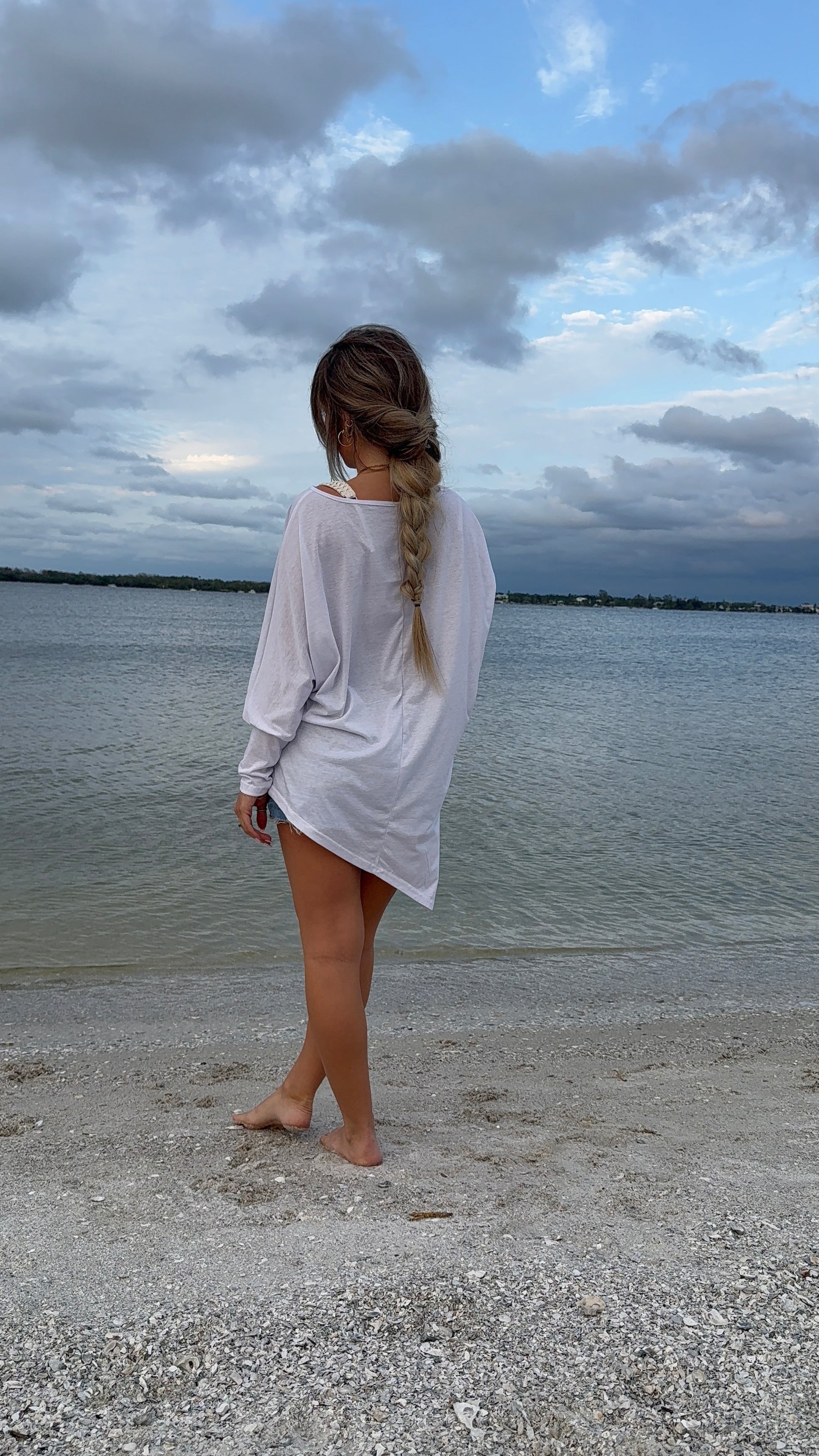 Long Sleeve Tunic | 100% Cotton