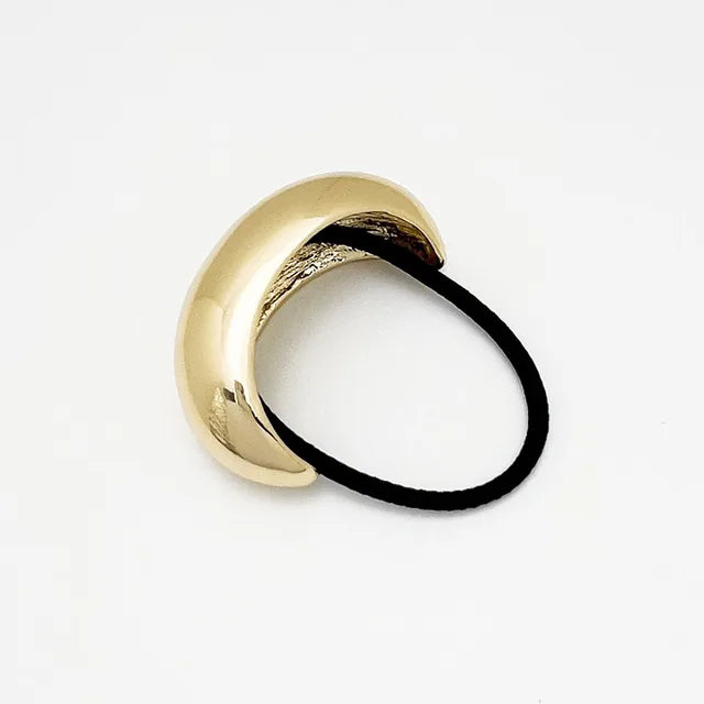 Metal Irregular Double-layer Hair Bands Ropes for Women Headband Elastic HairPins