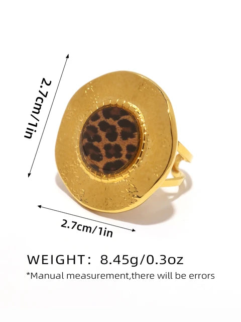 Stainless Steel Rings Chunky Jewelry