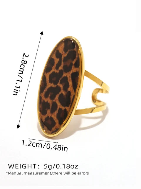 Stainless Steel Rings Chunky Jewelry