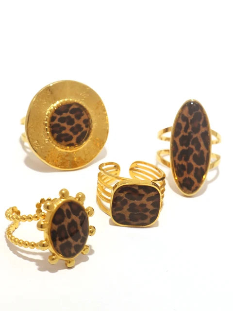 Stainless Steel Rings Chunky Jewelry