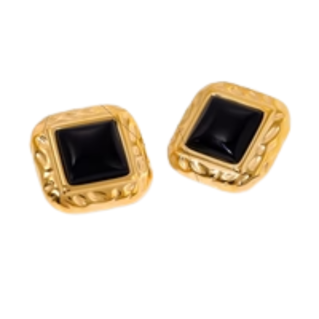 Gold Eclipse Earring Collection | 18k Gold Plated | Hypoallergenic