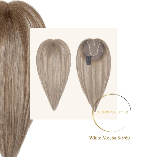 European-White Mocha 8-8/60 Toppers