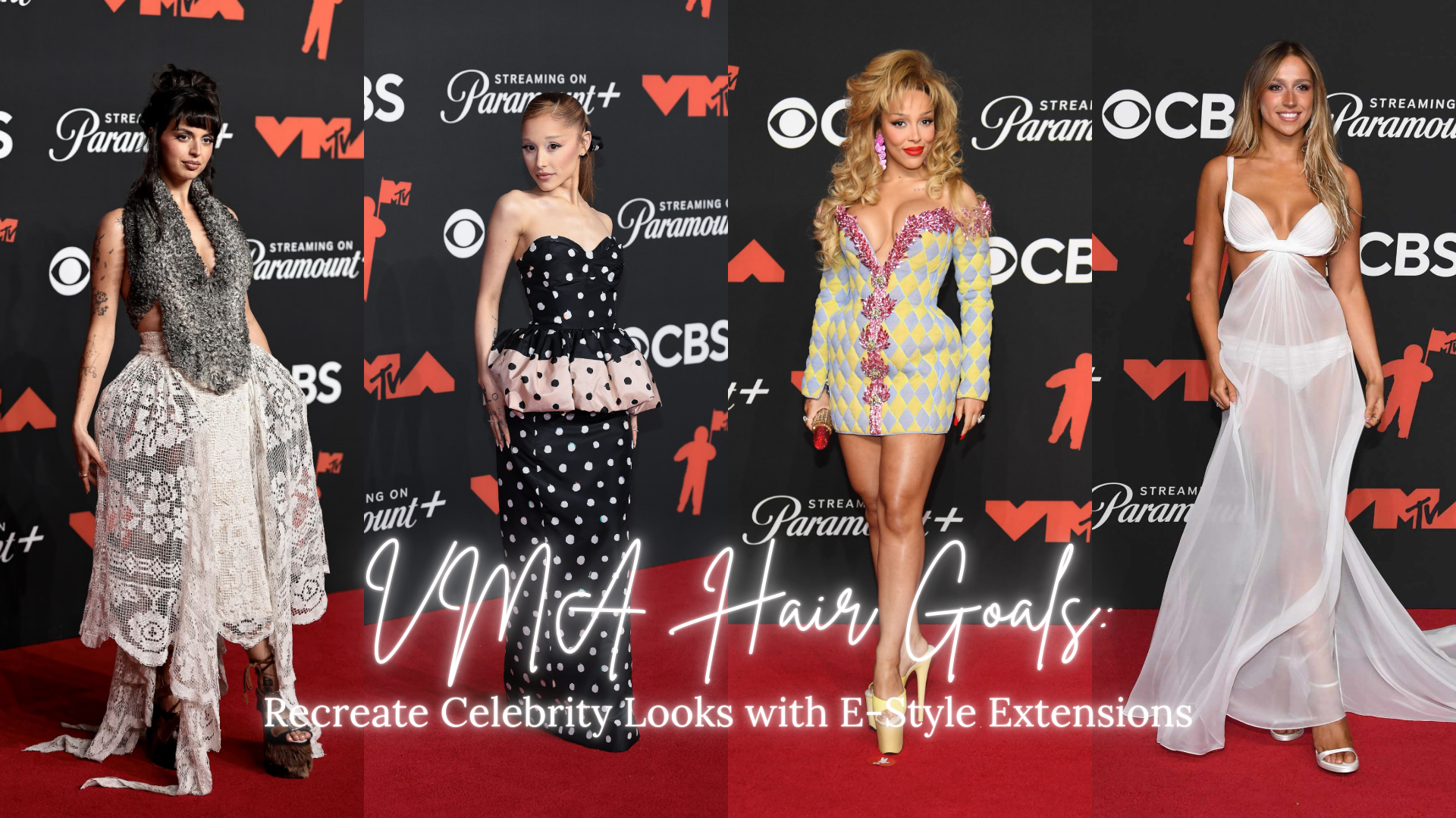 VMA Hair Goals: Recreate Celebrity Looks with E-Style Extensions