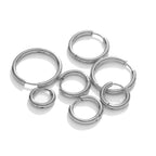 10pcs Stainless Steel Hoop Earrings