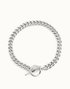 UNO de 50 Cable Chain Necklace | Sterling Silver | Waterproof