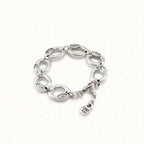 UNO de 50 Oval Link Bracelet | 925 Sterling Silver