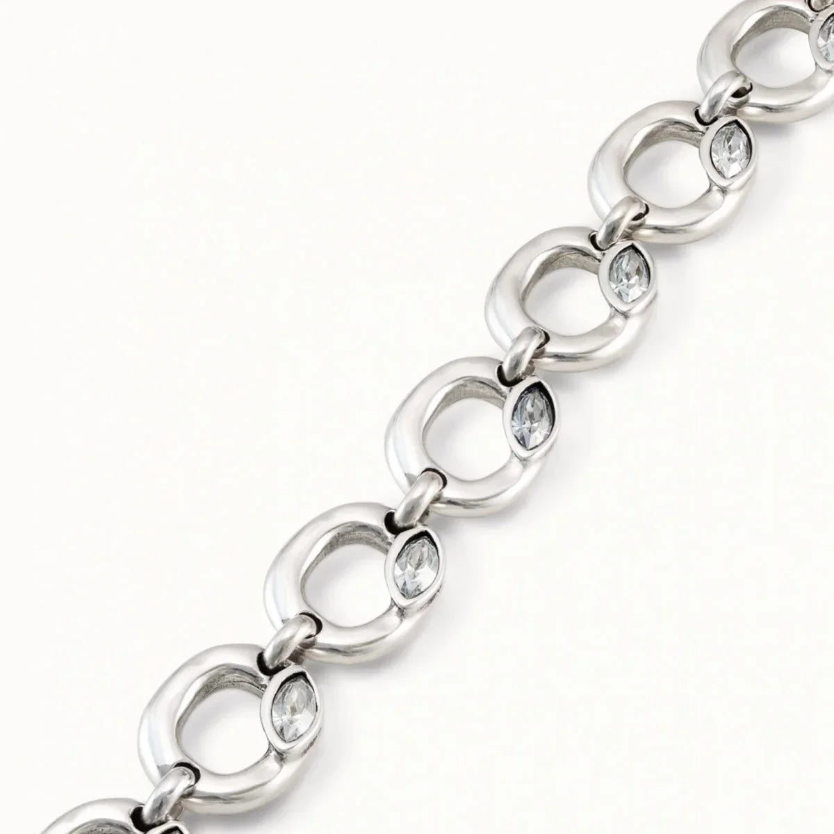UNO de 50 Oval Link Bracelet | 925 Sterling Silver