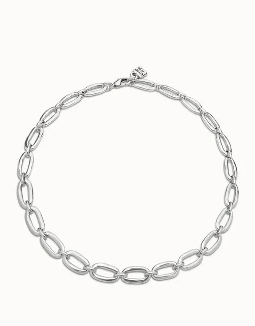 UNO de 50 Beaded Linked Chain Necklace | 925 Sterling Silver