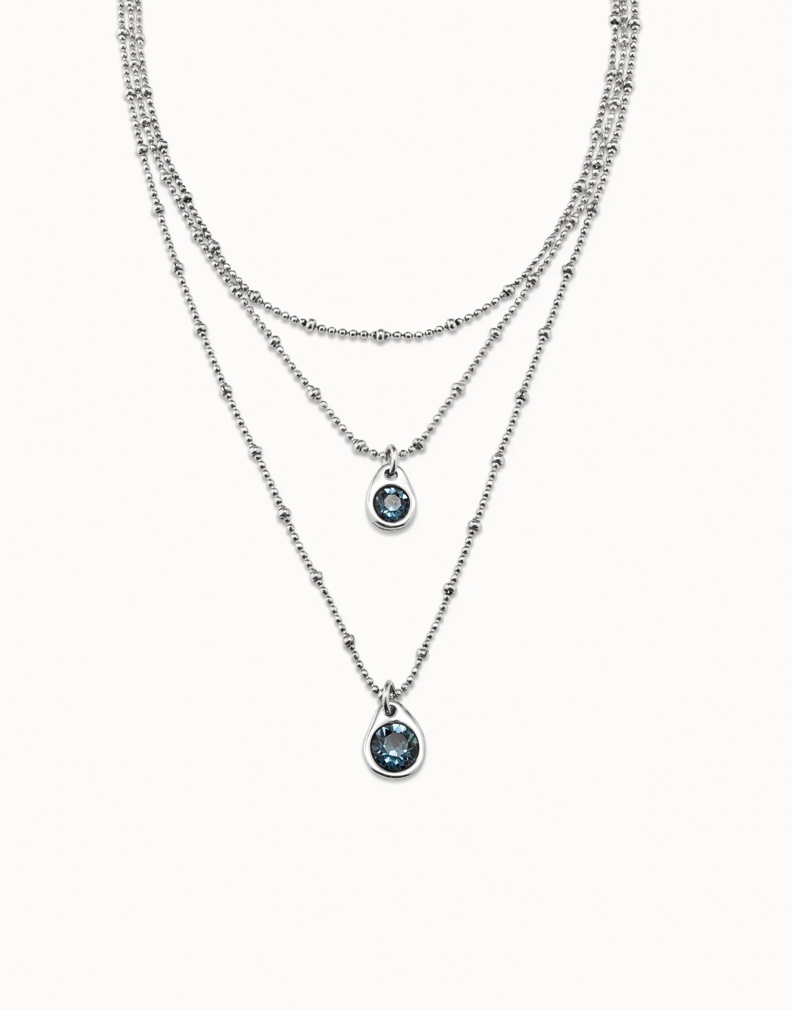 UNO de 50 Subtle Layered Necklace | 925 Sterling Silver