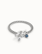 UNO de 50 Cable Chain Bracelet | Sterling Silver | Waterproof