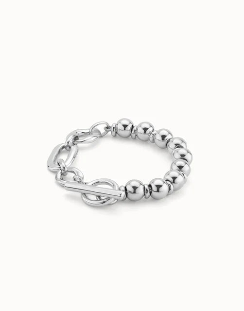 UNO de 50 Beaded Bracelet | 925 Sterling Silver