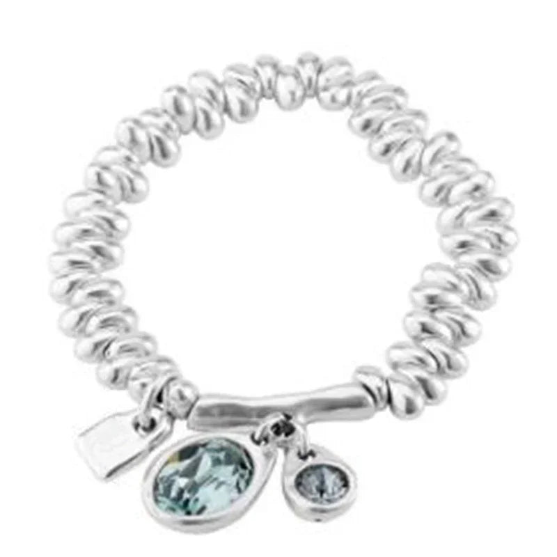 UNO de 50 Aqua Drift Bracelet | 925 Sterling Silver