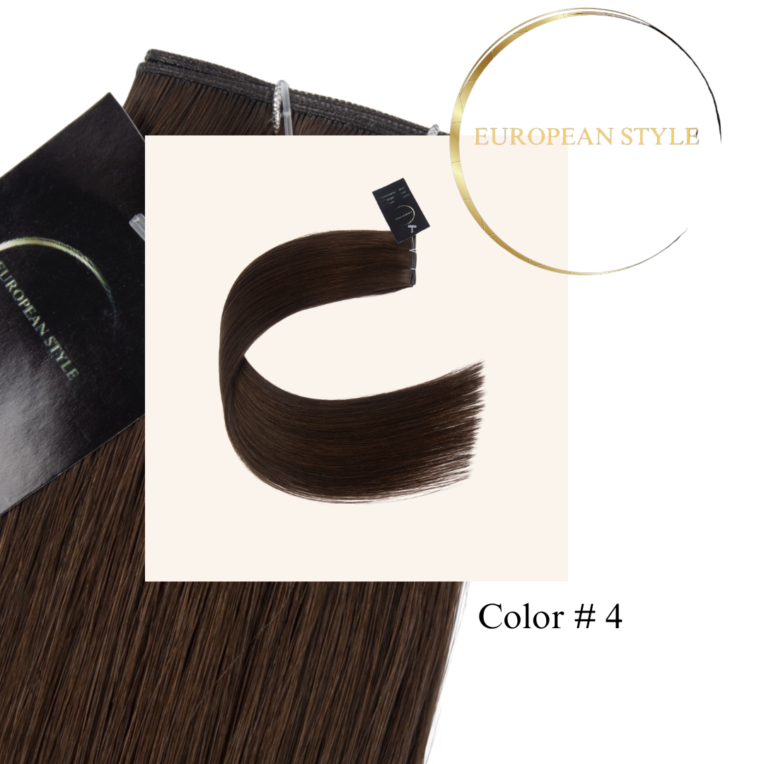Estyle Wefts – Chestnut Brown 4