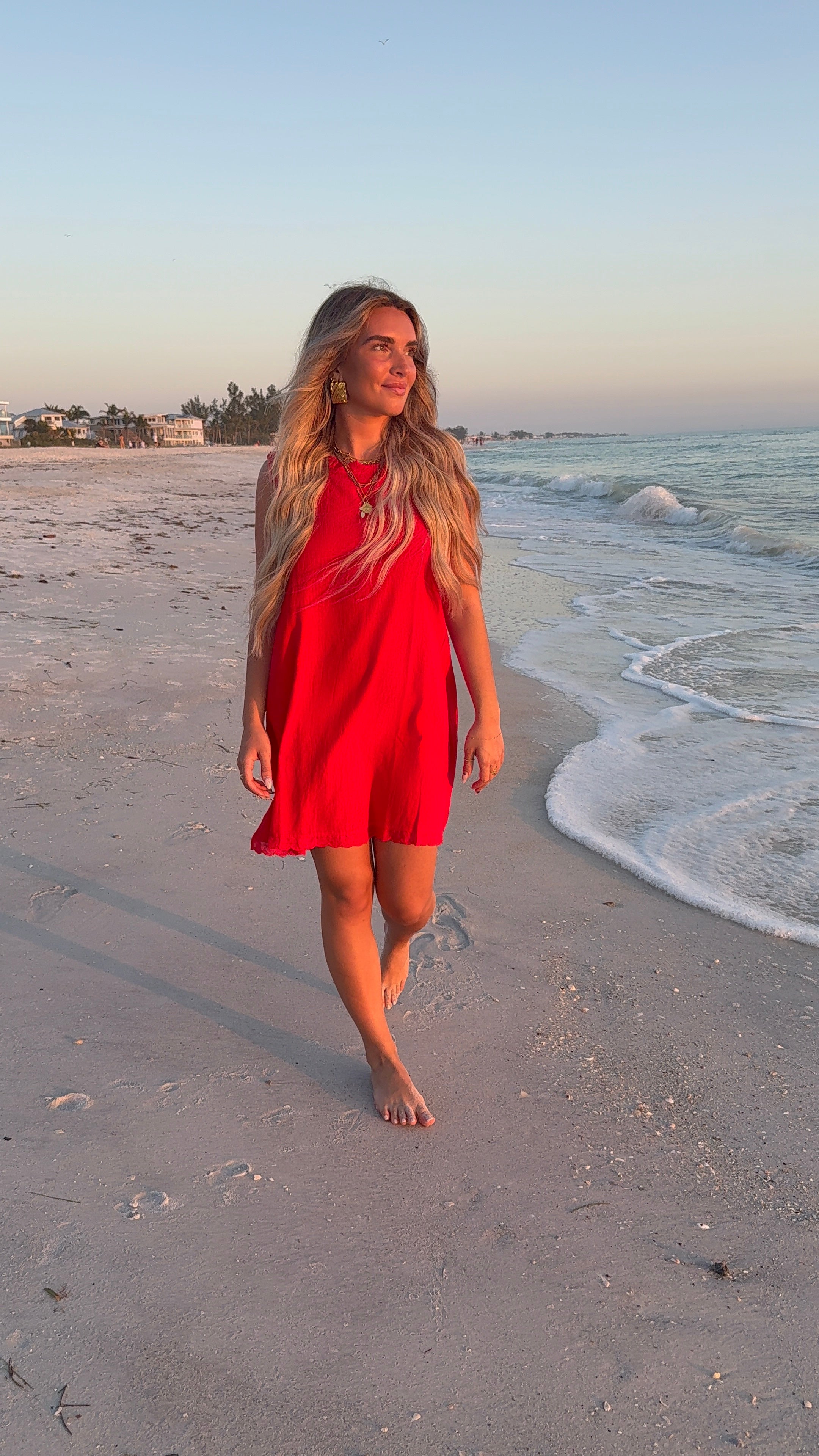 Shoreline Mini Dress | 100% Linen