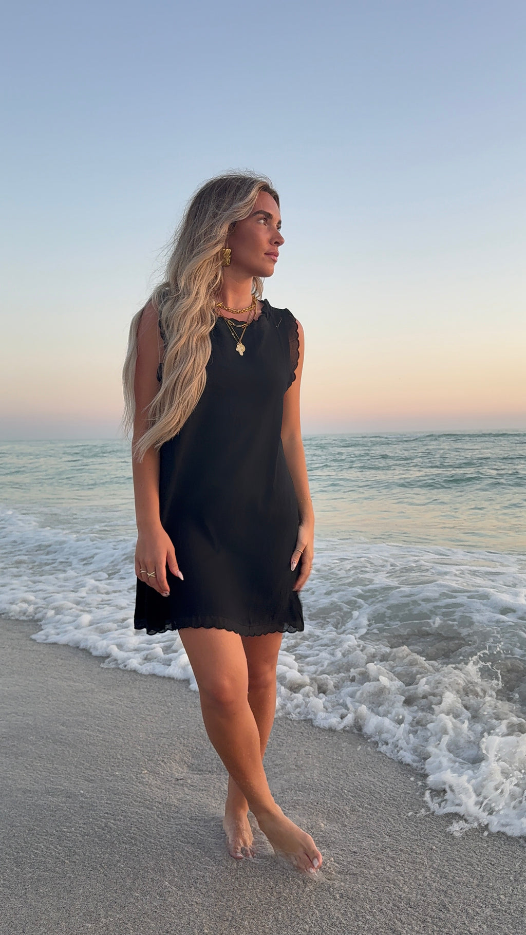 Shoreline Mini Dress | 100% Linen