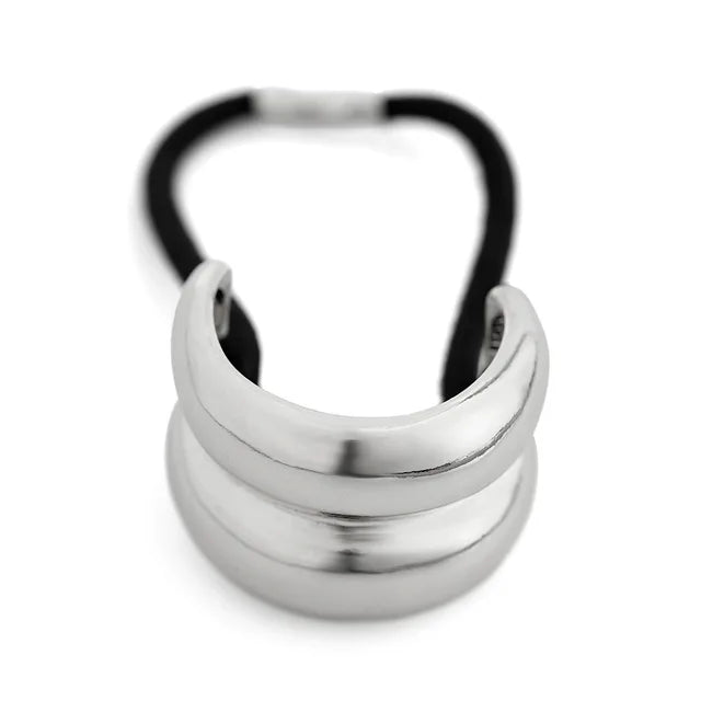 Metal Irregular Double-layer Hair Bands Ropes for Women Headband Elastic HairPins