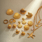 Shoreline Chic Collection | 18k Gold Plated | Stainless Steel