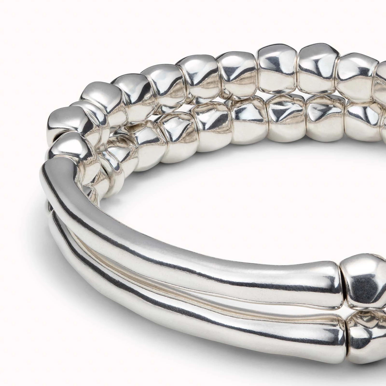 UNO de 50 Brushed Elegance Bracelet | 925 Sterling Silver