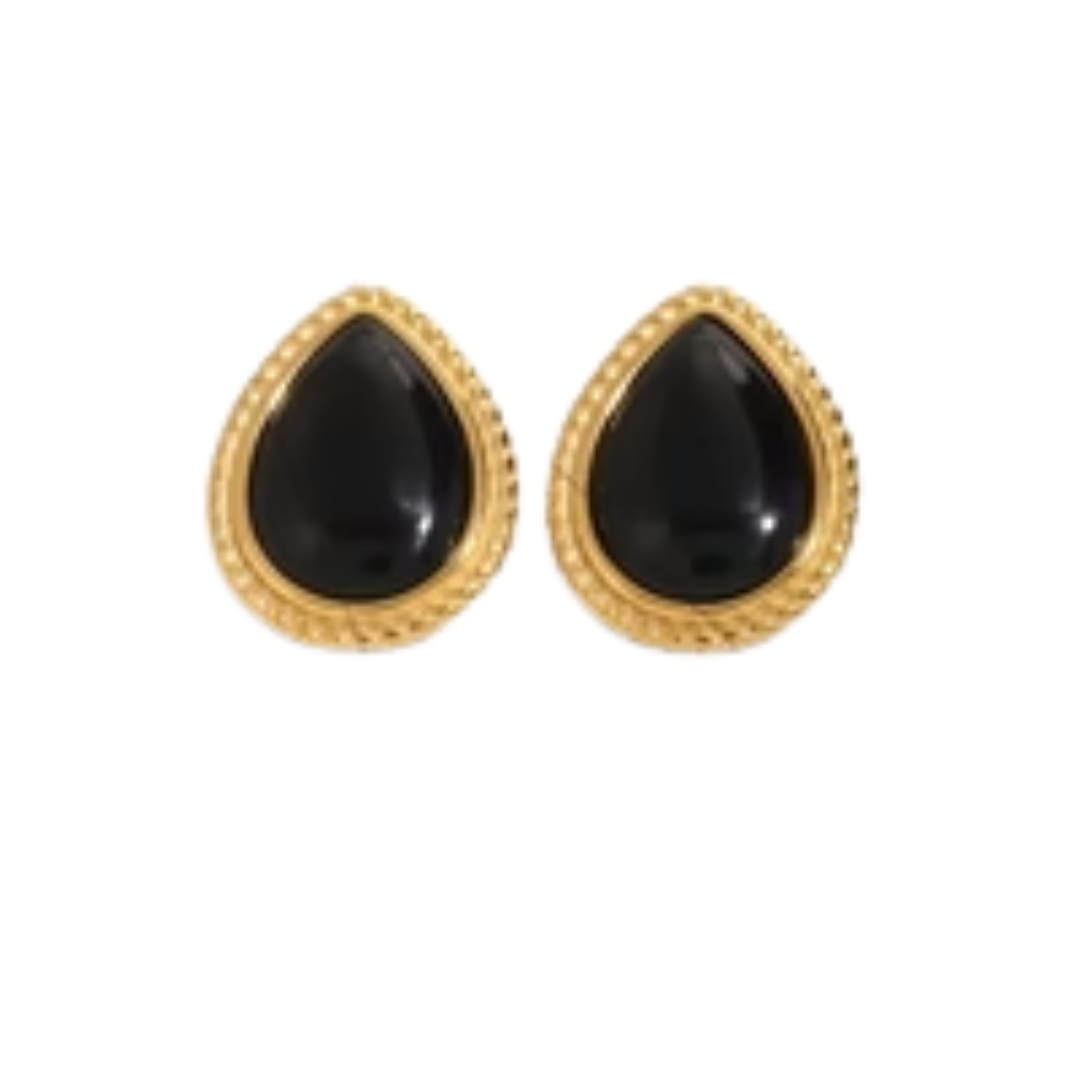 Gold Eclipse Earring Collection | 18k Gold Plated | Hypoallergenic