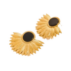 Gold Eclipse Earring Collection | 18k Gold Plated | Hypoallergenic