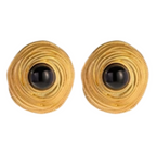 Gold Eclipse Earring Collection | 18k Gold Plated | Hypoallergenic