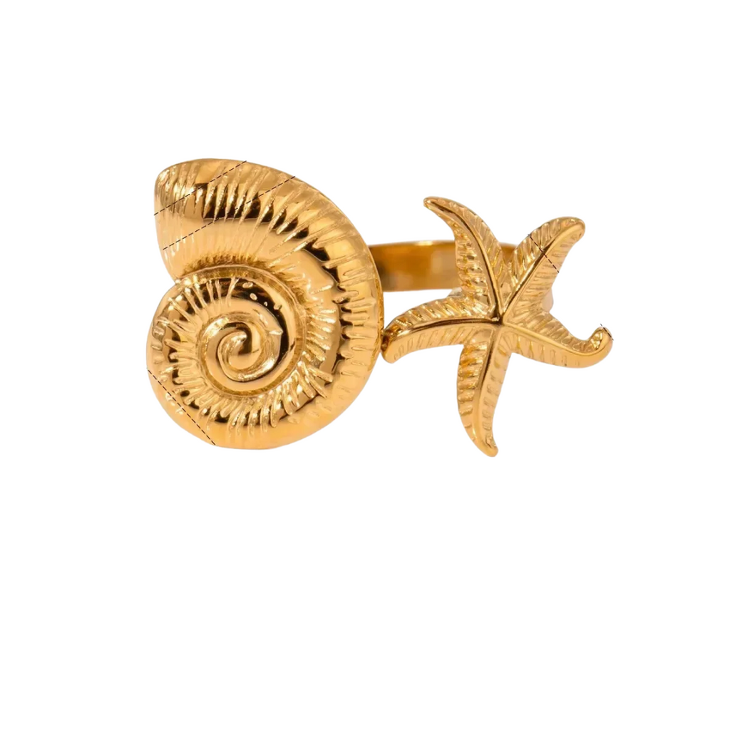 Shoreline Chic Collection | 18k Gold Plated | Stainless Steel