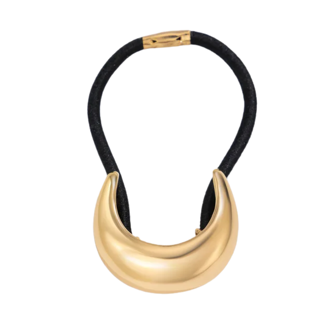 Metal Irregular Double-layer Hair Bands Ropes for Women Headband Elastic HairPins