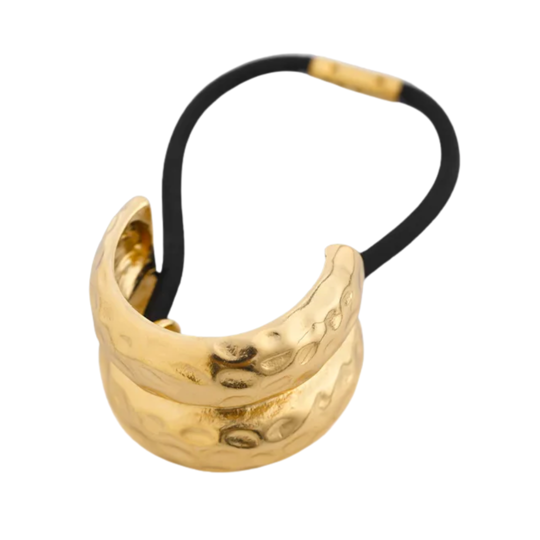 Metal Irregular Double-layer Hair Bands Ropes for Women Headband Elastic HairPins