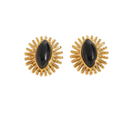 Gold Eclipse Earring Collection | 18k Gold Plated | Hypoallergenic