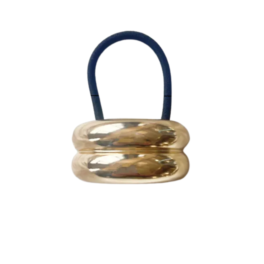 Metal Irregular Double-layer Hair Bands Ropes for Women Headband Elastic HairPins