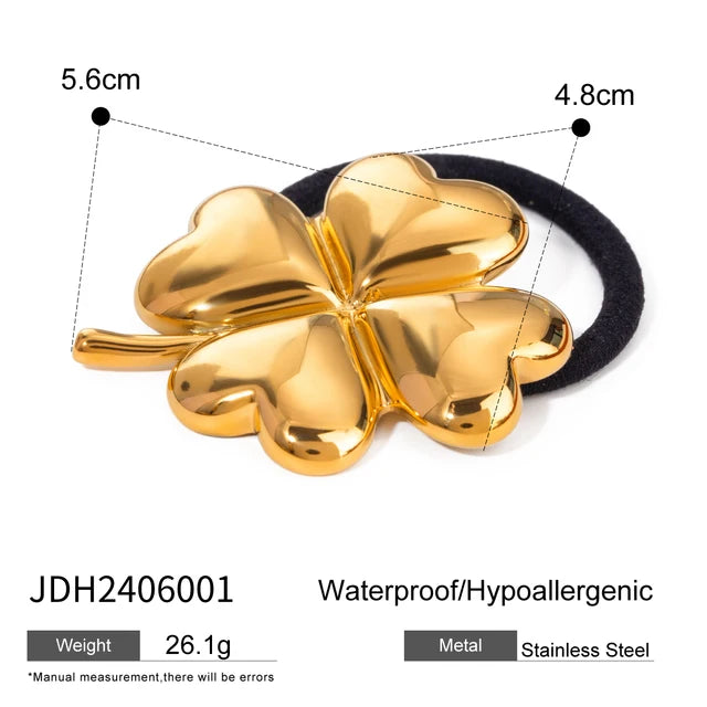 Uworld Starfish Hair Accessories 18K Gold Color Waterproof Stainless Steel Hairpin 2024 Hair Accessories Fashion Jewelry