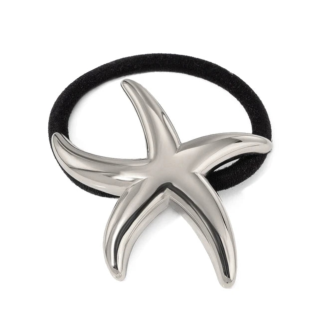 Uworld Starfish Hair Accessories 18K Gold Color Waterproof Stainless Steel Hairpin 2024 Hair Accessories Fashion Jewelry